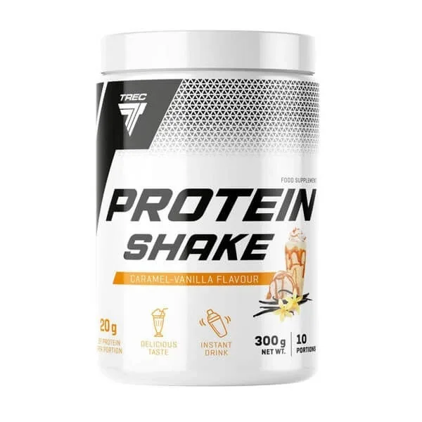 Trec Nutrition Protein Shake, pulbere, aromă de vanilie și caramel, 300 g — preț și oferte