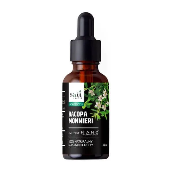 Sati Labs Adaptogen, Nano Bacopa Monnieri, picături, 50 ml — preț și oferte