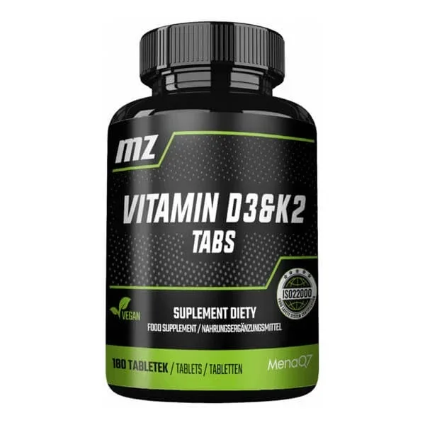 MZ Vitamina D3 &amp; K2 Tabs, comprimate, 180 buc. — preț și oferte
