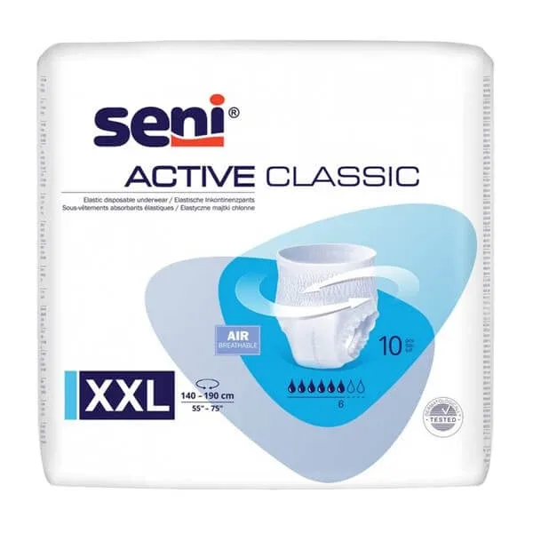 Seni Active Classic, slipuri absorbante, XXL, 30 buc. — preț și oferte