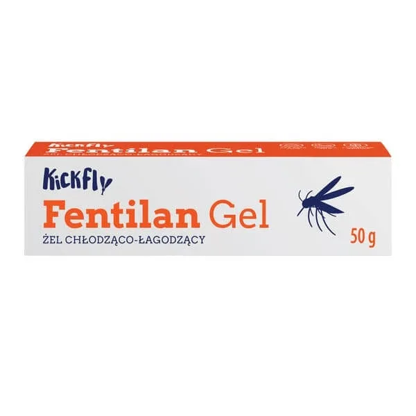 Kickfly Fentilan Gel, gel răcoritor și calmant, 50 g — preț și oferte
