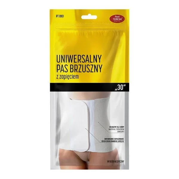 Ms Teresa, centură abdominală deschisă universală, lățime 30 cm, mărimea S — preț și oferte