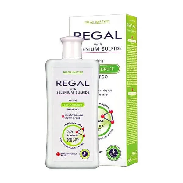 Regal cu sulfură de seleniu, șampon calmant anti-mătreață, 200 ml — preț și oferte