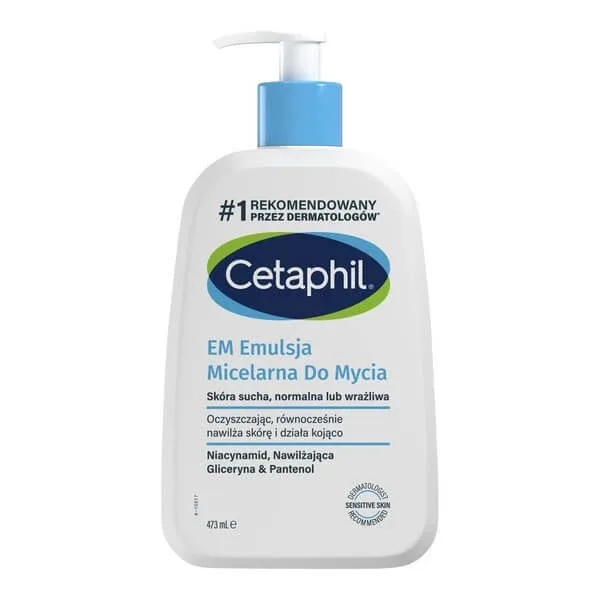 Cetaphil EM, emulsie micelară de spălare, 473 ml — preț și oferte