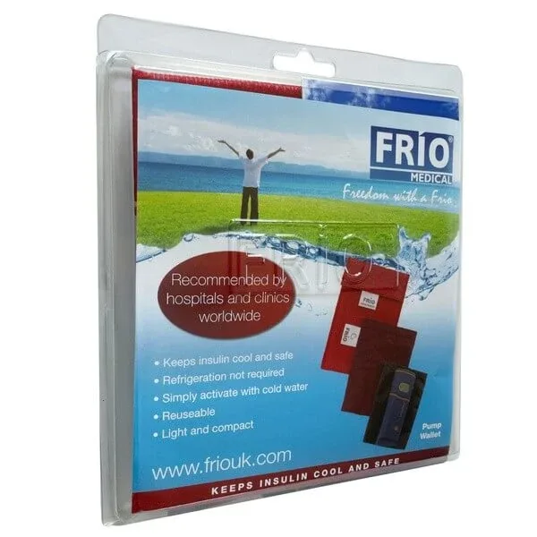 Frio Pump, cutie de depozitare termică pentru pompa de insulină, roșu, 1 buc. — preț și oferte