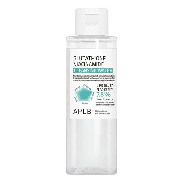 APLB Glutathione Niacinamide Cleansing Water, Apă micelară cu gluathion și niacinamidă, 160 ml — preț și oferte