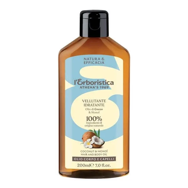 L'Erboristica, ulei hidratant pentru păr și corp cu ulei de cocos, 200 ml L'Erboristica — preț și oferte