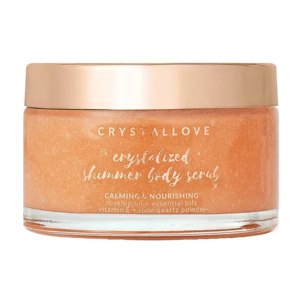 Crystallove, exfoliant pentru corp cu cuarț roz, 200 g — preț și oferte