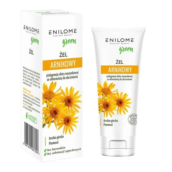 Enilome Healthy Beauty Green, gel de arnică, 75 ml — preț și oferte