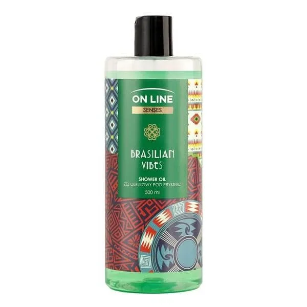 On Line Senses Brasilian Vibes, gel de duș, 500 ml — preț și oferte