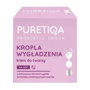 Puretiqa Probiotic Touch Smoothing Drop, cremă de noapte, 50 ml.
