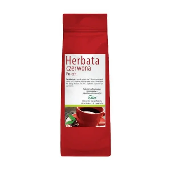Flos, ceai roșu pu-erh, 100 g — preț și oferte