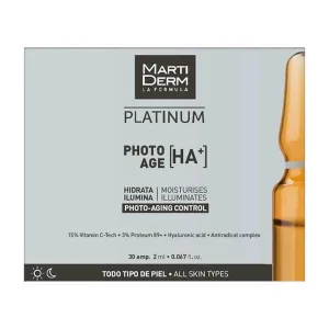 MartiDerm Platinum, Photo Age HA+, ser, fiole, 30 x 2 ml