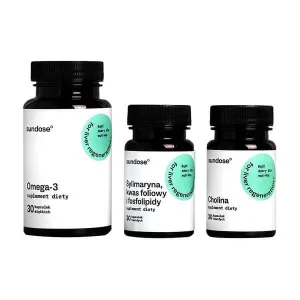Sundose pentru regenerarea ficatului, capsule, 30 buc. + 30 buc. + 30 buc.