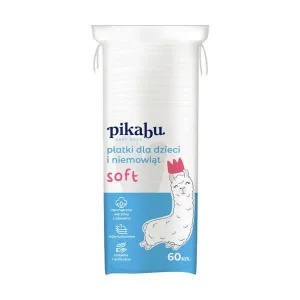 Pikabu Baby Care, Tampoane moi pentru bebeluși și copii, 60 buc.
