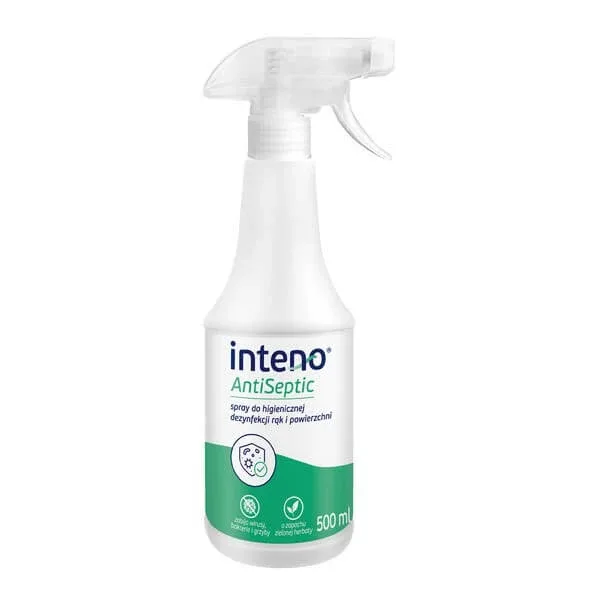 Inteno AntiSeptic, spray pentru dezinfecția mâinilor și a suprafețelor, 500 ml — preț și oferte