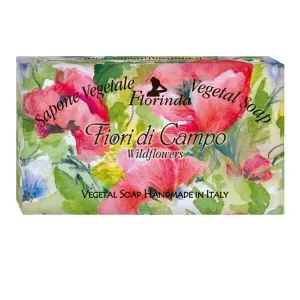 Florinda, săpun vegetal natural, flori de câmp, 100 g