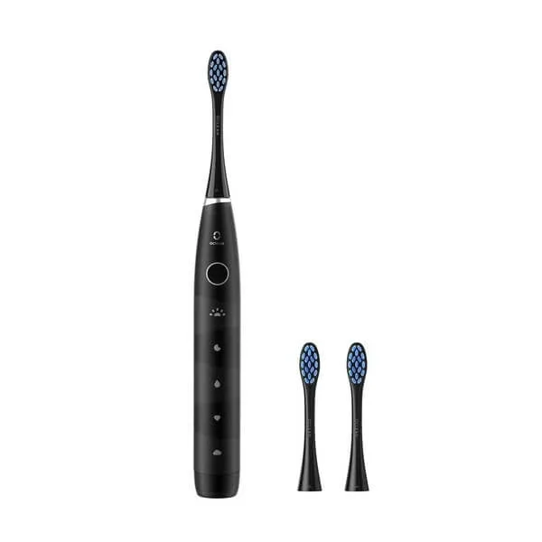 Oclean Flow S, periuță de dinți sonică cu 3 vârfuri, negru, 1 buc. — preț și oferte