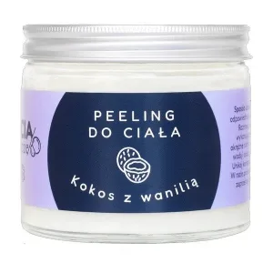 Soap Brothers, Exfoliant cu granulație fină, Nucă de cocos cu vanilie, 250 ml