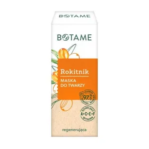 Botame Sea Buckthorn, mască de față regenerantă, 50 ml