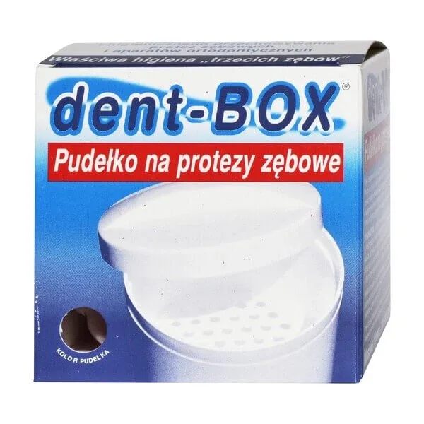 Dentbox, cutie pentru proteză dentară, 1 buc. — preț și oferte
