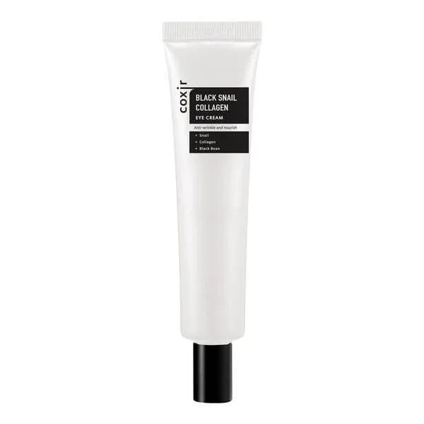 Coxir Black Snail Collagen Eye Cream, cremă de ochi antirid, 30 ml — preț și oferte