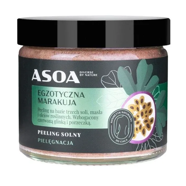 Asoa, Scrub de zahăr cu portocale și macadamia, 250 ml — preț și oferte