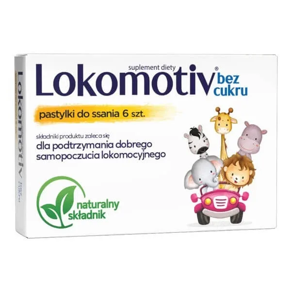 Lokomotiv fără zahăr, pastile, 6 buc. — preț și oferte