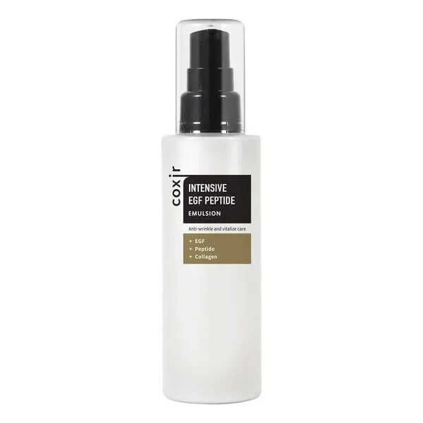 Coxir Intensive EGF Peptides, emulsie hidratantă cu peptide și EGF, 100 ml — preț și oferte