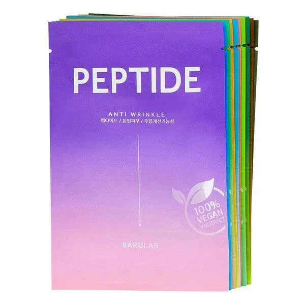 Barulab, set de măști de foi vegane, 23 g x 10 buc. — preț și oferte