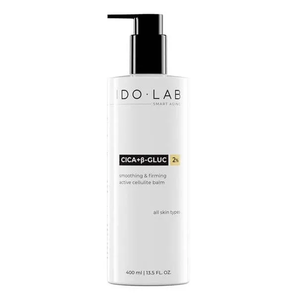 IDO LAB CICA+B-Gluc, loțiune anticelulitică netezitoare, 400 ml — preț și oferte
