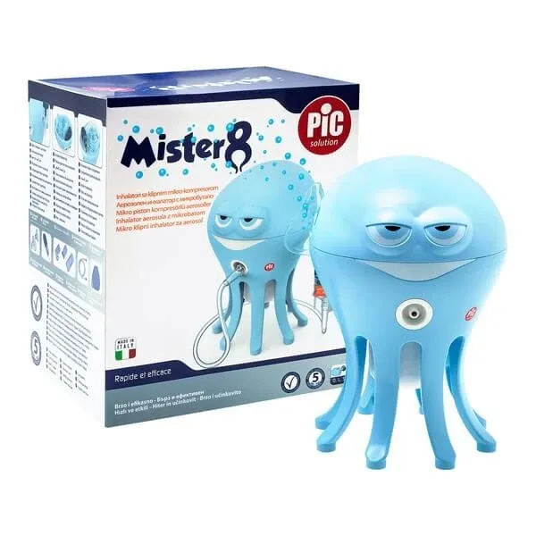 PiC Solution Mister 8, inhalator cu micro-piston, 1 buc. — preț și oferte