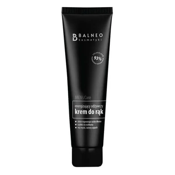 Balneocosmetics Men's Care, cremă de mâini energizantă și hrănitoare, 100 ml — preț și oferte