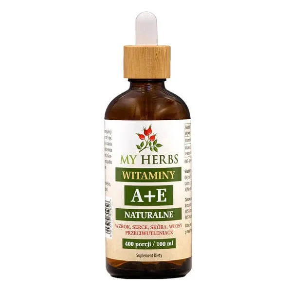 My Herbs Vitamine A+E, picături, 100 ml — preț și oferte