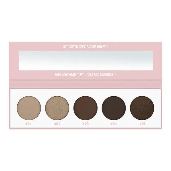 MIYO Five Points Palette, paletă de farduri de ochi, 01 We Are Golden, 6.5 g — preț și oferte