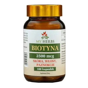 My Herbs Biotin 2500 mcg, capsule, 100 buc.