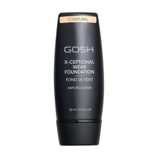Gosh X-Ceptional Wear, fond de ten de lungă durată, 12 Natural, 35 ml — preț și oferte