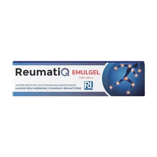 ReumatiQ Emulgel, gel pentru ameliorarea durerilor musculare, articulare și reumatice, 100 ml — preț și oferte