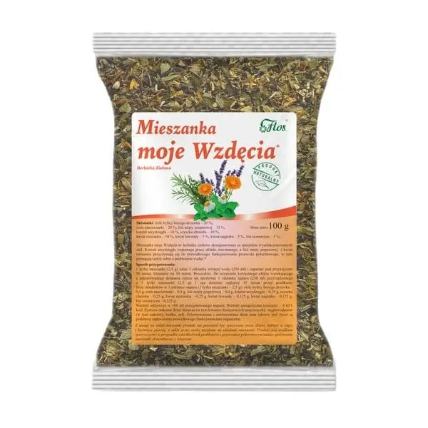 Flos, Mixtura mea flatulență, ceai din plante, 100 g — preț și oferte
