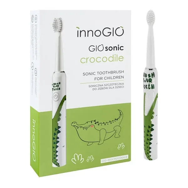 InnoGio, Giosonic Crocodile periuță de dinți sonică GIO-460, 1 buc. — preț și oferte