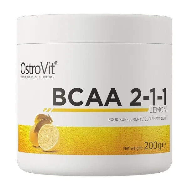 Ostrovit BCAA 2-1-1, aromă de lămâie, pulbere, 200 g — preț și oferte