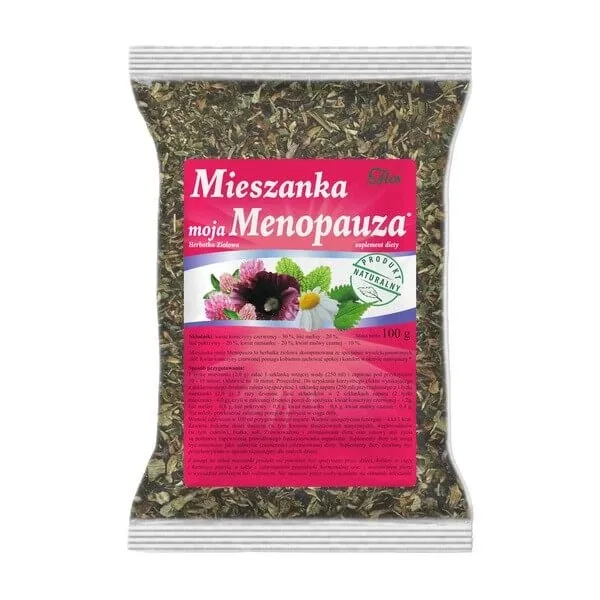 Flos, Mieszanka Moja Menopauza, ceai din plante, uscat, 100 g — preț și oferte