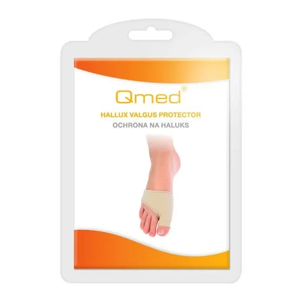 Qmed Hallux Valgus Protector, protecție hallux, bej, dimensiune universală, 1 buc. — preț și oferte