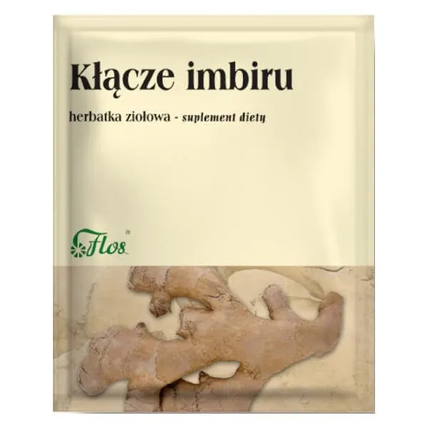 Flos Rizom de ghimbir, ceai din plante, 50 g — preț și oferte