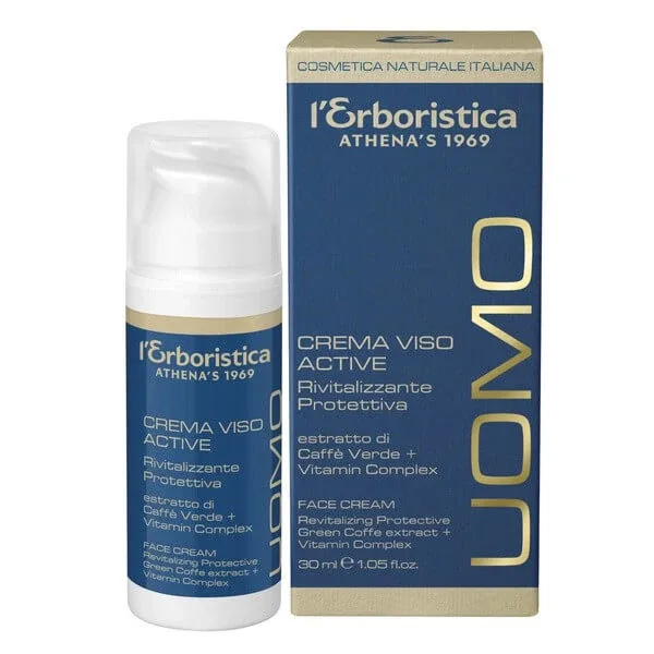 L'Erboristica Uomo Active, cremă de față revitalizantă și protectoare pentru bărbați, 30 ml L'Erboristica — preț și oferte