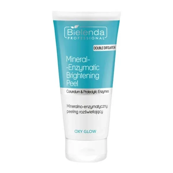Bielenda Professional Oxy Glow, scrub iluminator mineral-enzimatic, 150 ml — preț și oferte
