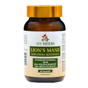 My Herbs Lion's Mane Hedgehog Soplum 400 mg, capsule, 80 buc.