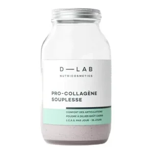 D-LAB Pro Collagene Souplesse, pulbere, aromă de coacăze negre, 185.2 g