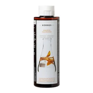 Korres Sunflower and Mountain Tea, șampon pentru păr vopsit, 200 ml