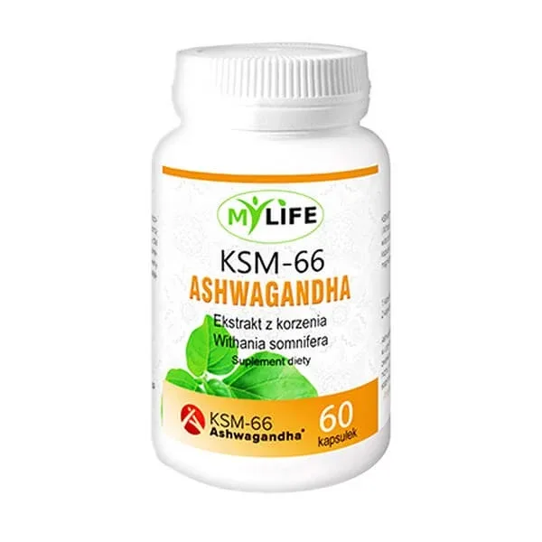 My Life, KSM-66 Ashwagandha, capsule, 60 buc. — preț și oferte